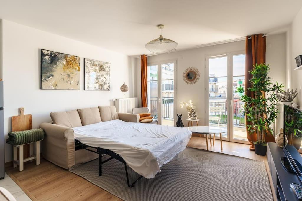 Appartement Chic & Calme Proche Disneyland à Serris Extérieur photo